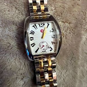 MICHELE Urban Series Two Tone Bracelet Watch